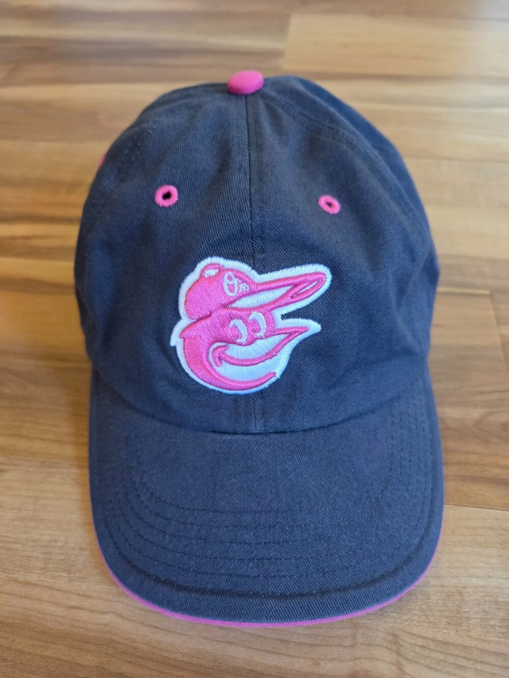 Baltimore Orioles MLB Women's Pink and Gray Fan Favorite Baseball Hat